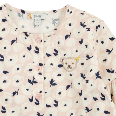 Bluse langarm, rosa für Mädchen