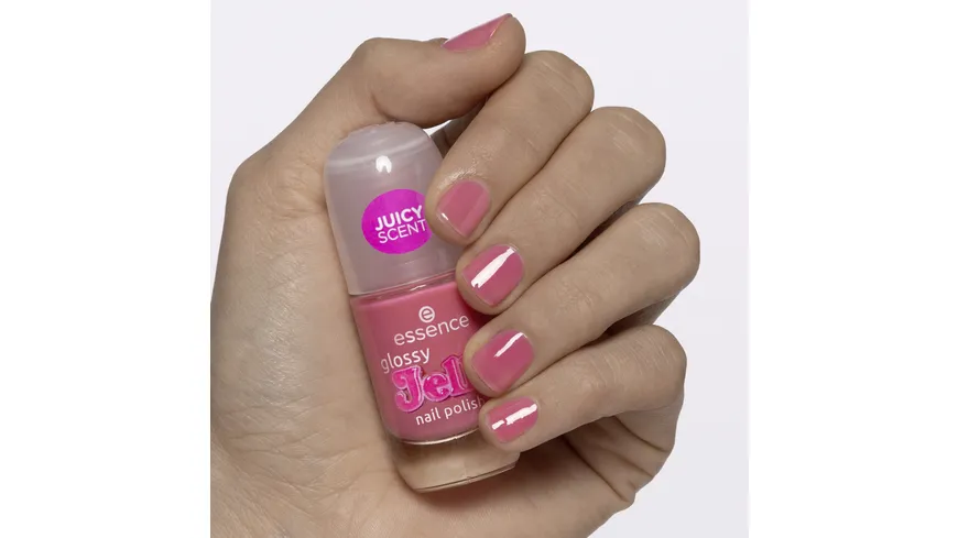 essence glossy Jelly nail polish 8 ml 04 - Bonbon Babe