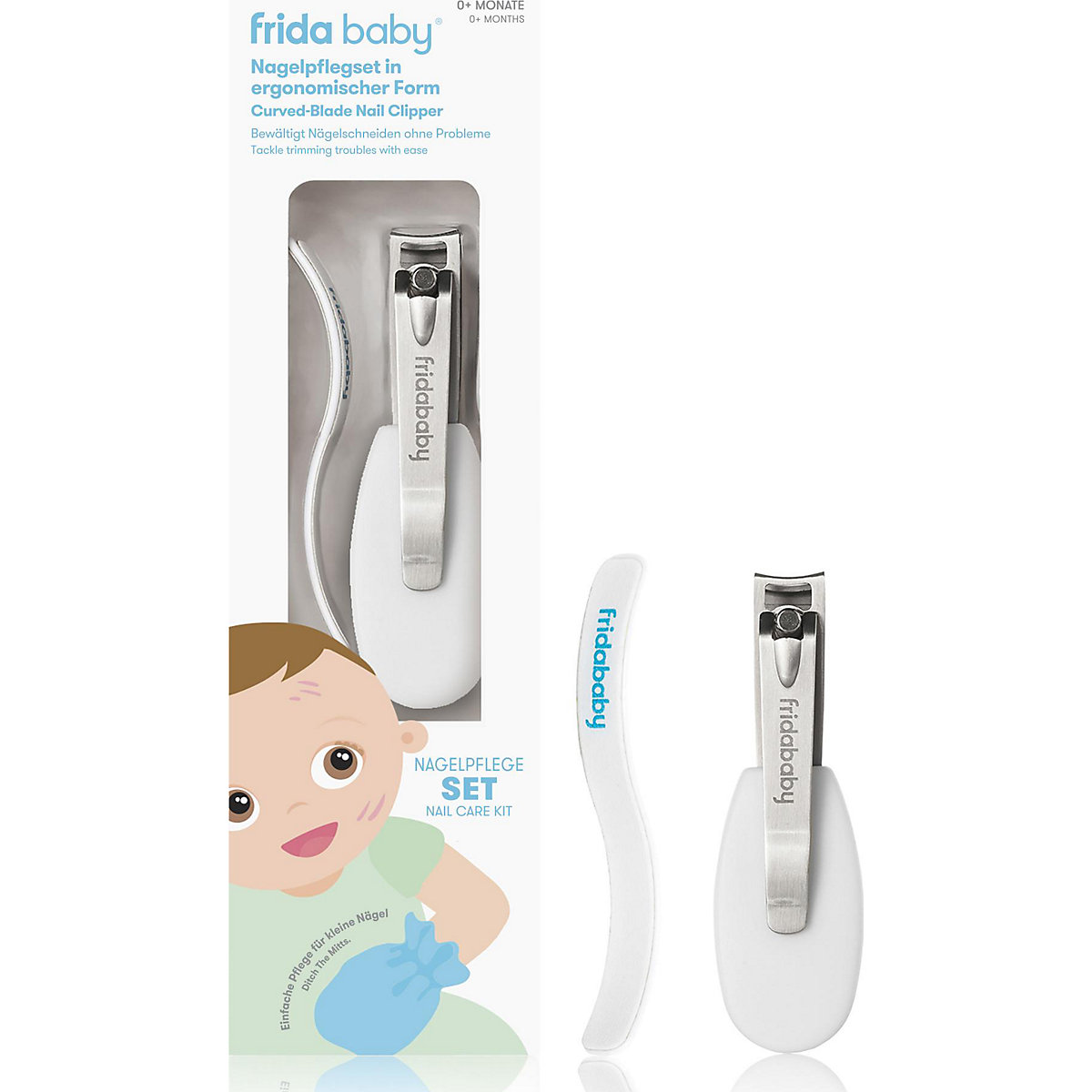 Nagelpflegeset in ergonomischer Form