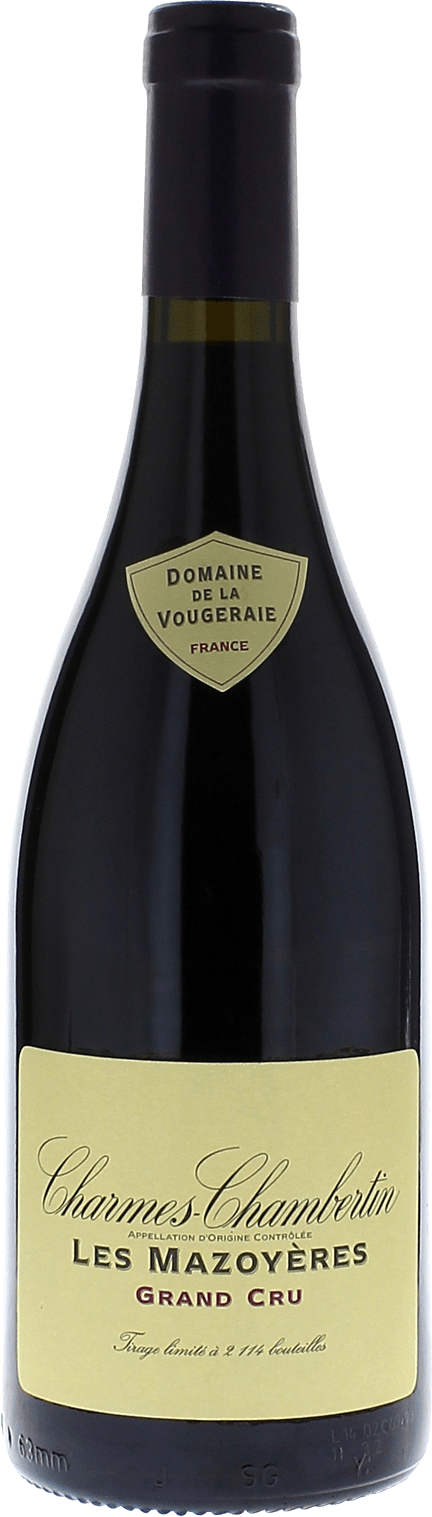 Charmes chambertin les mazoyères grand cru 2018