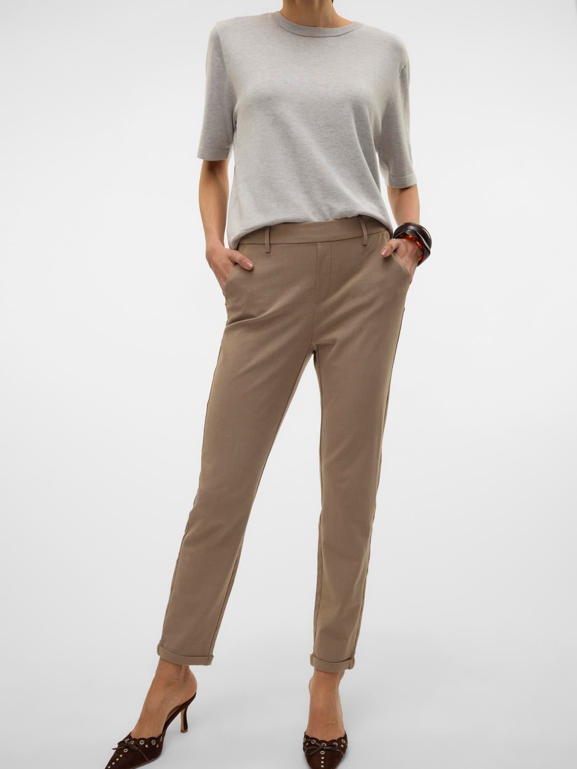 VMMAYA Mittlere Taille Hose