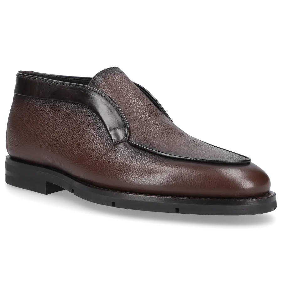 Santoni - Stiefeletten 18392 Kalbsleder - braun