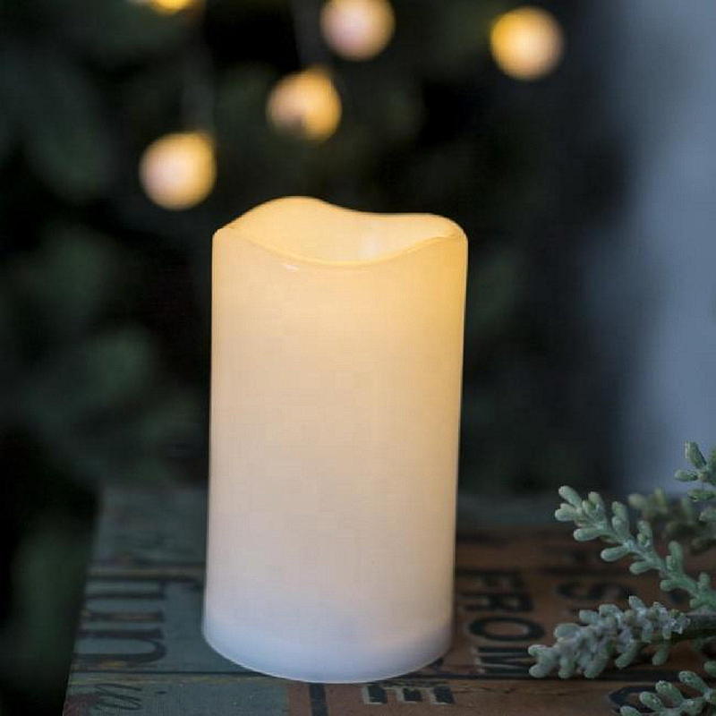 Vie Home Kubbelys 10 cm ø 7,5 cm LED plast for utebruk