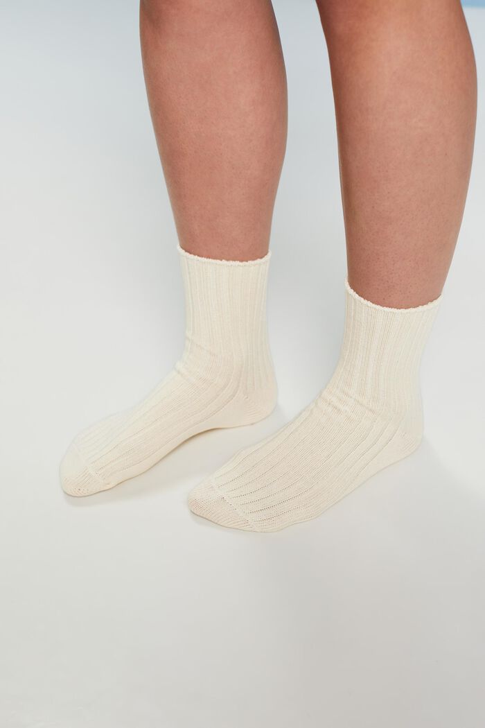 2er-Set Rippstricksocken
