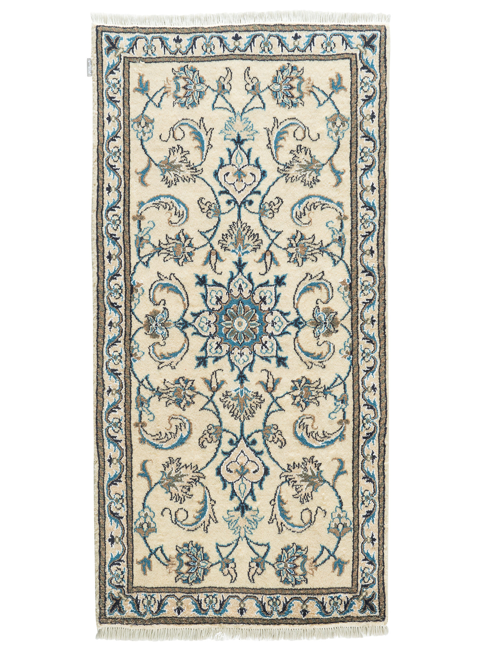 Kaschmar Nain 12 Lah ca. 68 x 135 cm, Unikat / Einzelstück