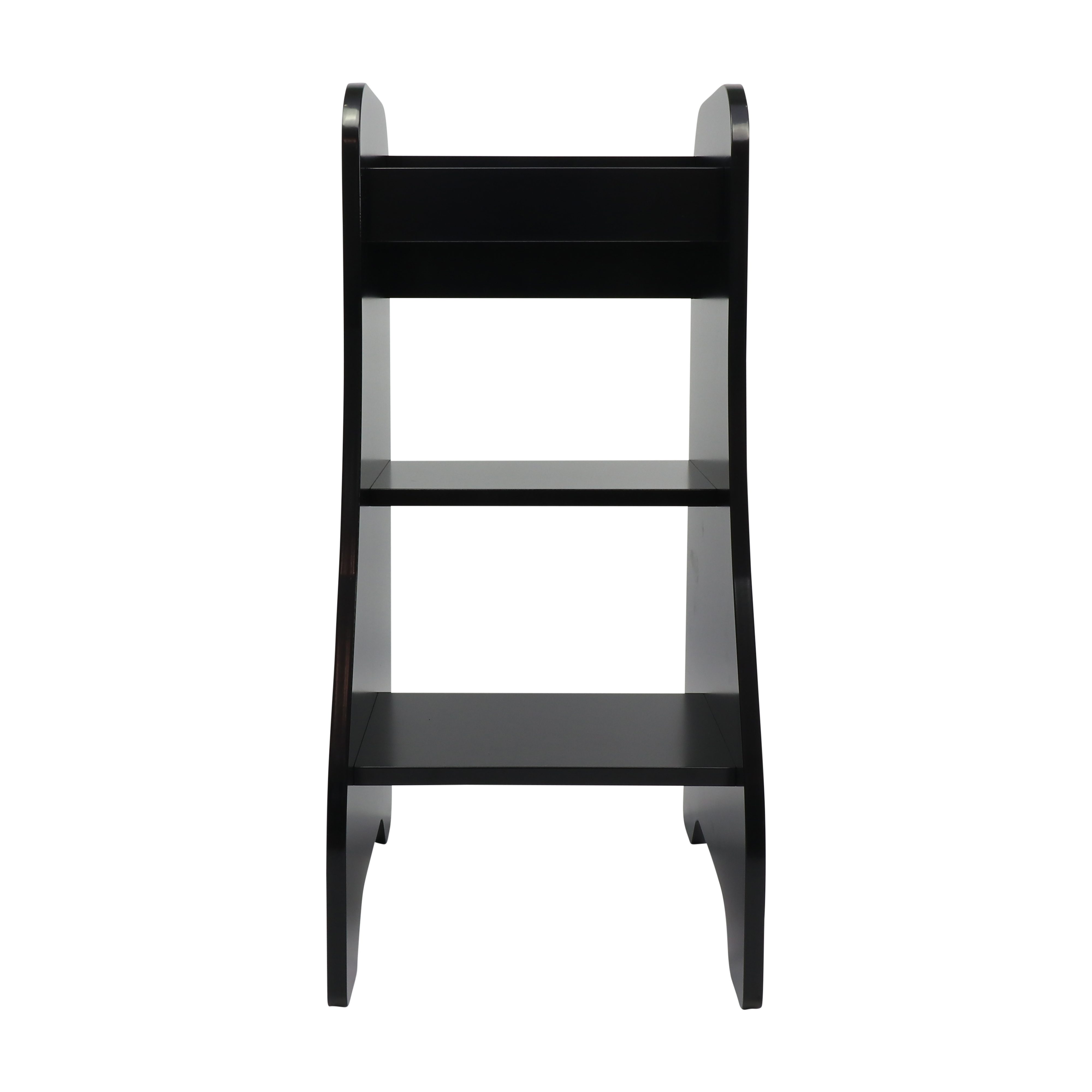 Puckdaddy GmbH Stehhilfe Turmine (43x50x94cm) Lernturm in Schwarz, aus Holz