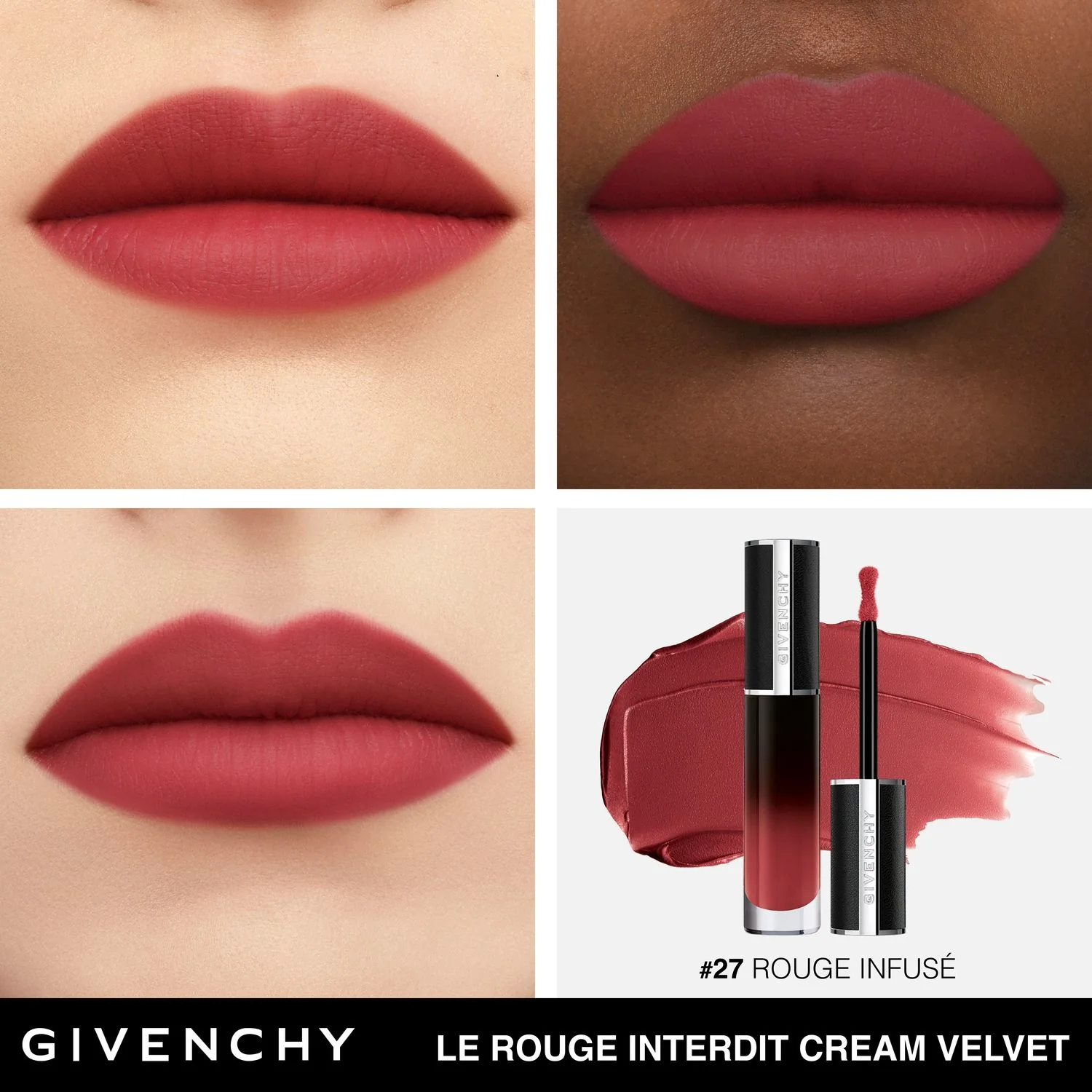 Le Rouge Interdit Batom Creme Veludo - Batom Matte