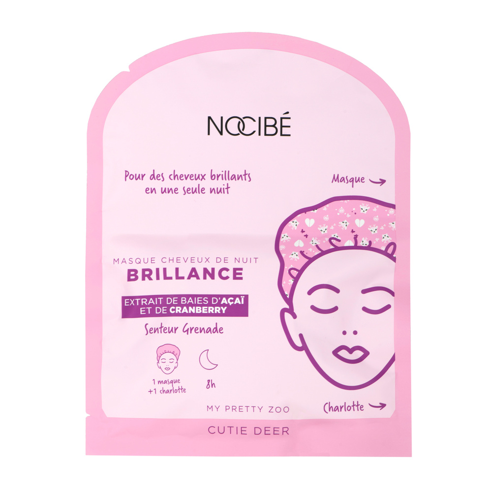 Nocibé MY PRETTY ZOO - CUTIE DEER Masque Cheveux de Nuit Brillance
