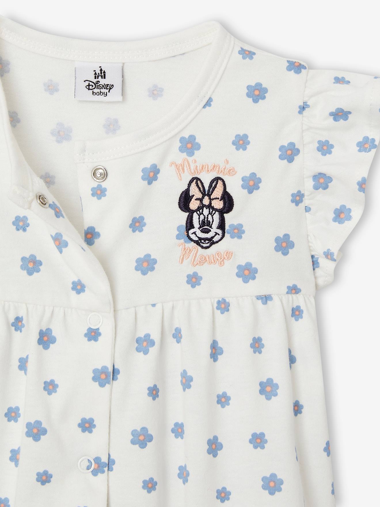 Minnie Baby Sommer-Overall Disney MINNIE MAUS - weiß bedruckt