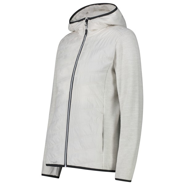CMP - Women's Jacket Hybrid Fix Hood Poly Pongee - Fleecejacke