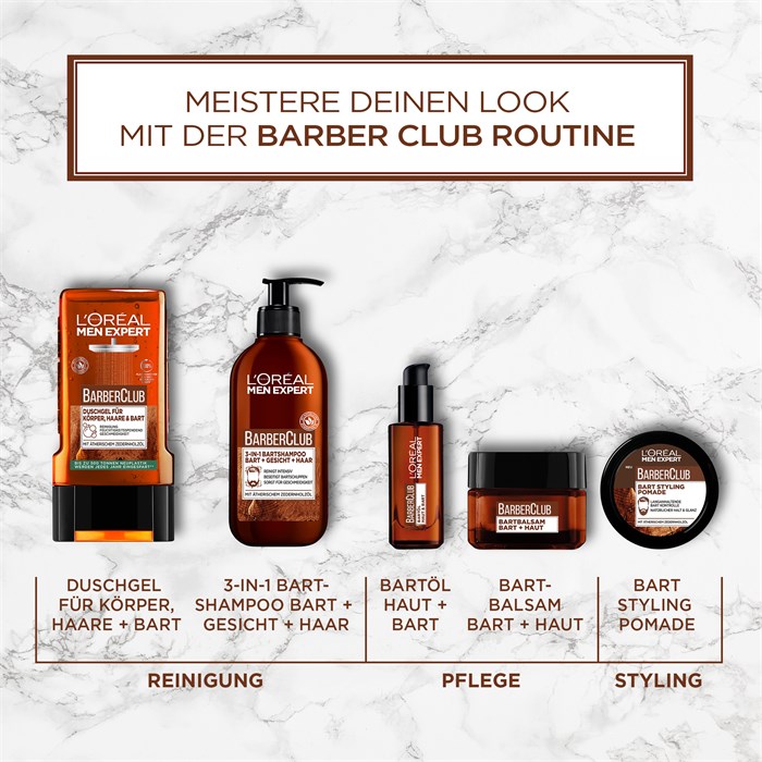 3In1 Shampoo Bart + Gesicht + Haar