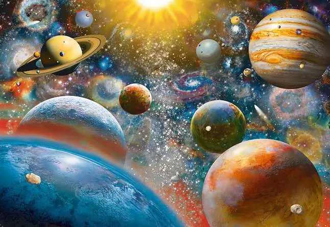 Puzzle 1000 Teile - Planeten