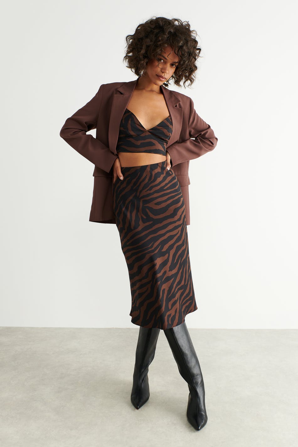 Mel midi skirt