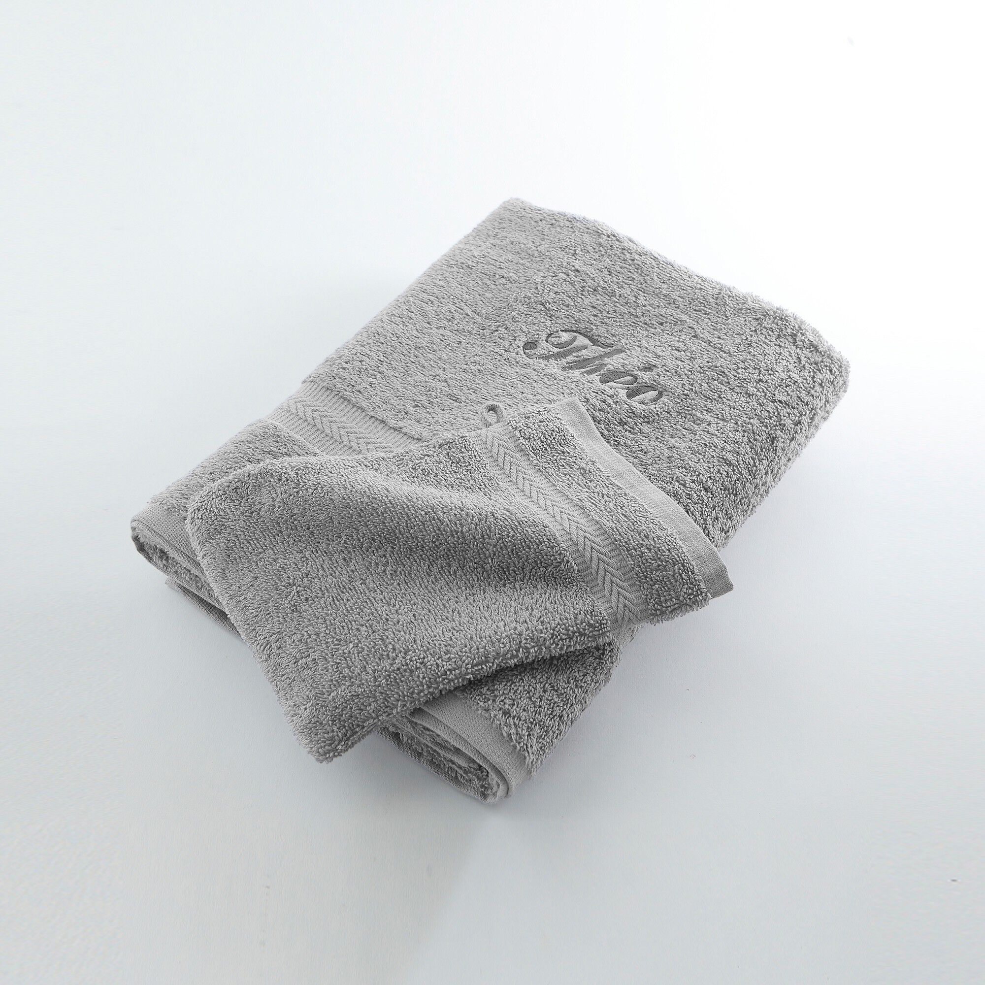 Serviette éponge personnalisable confort moelleux