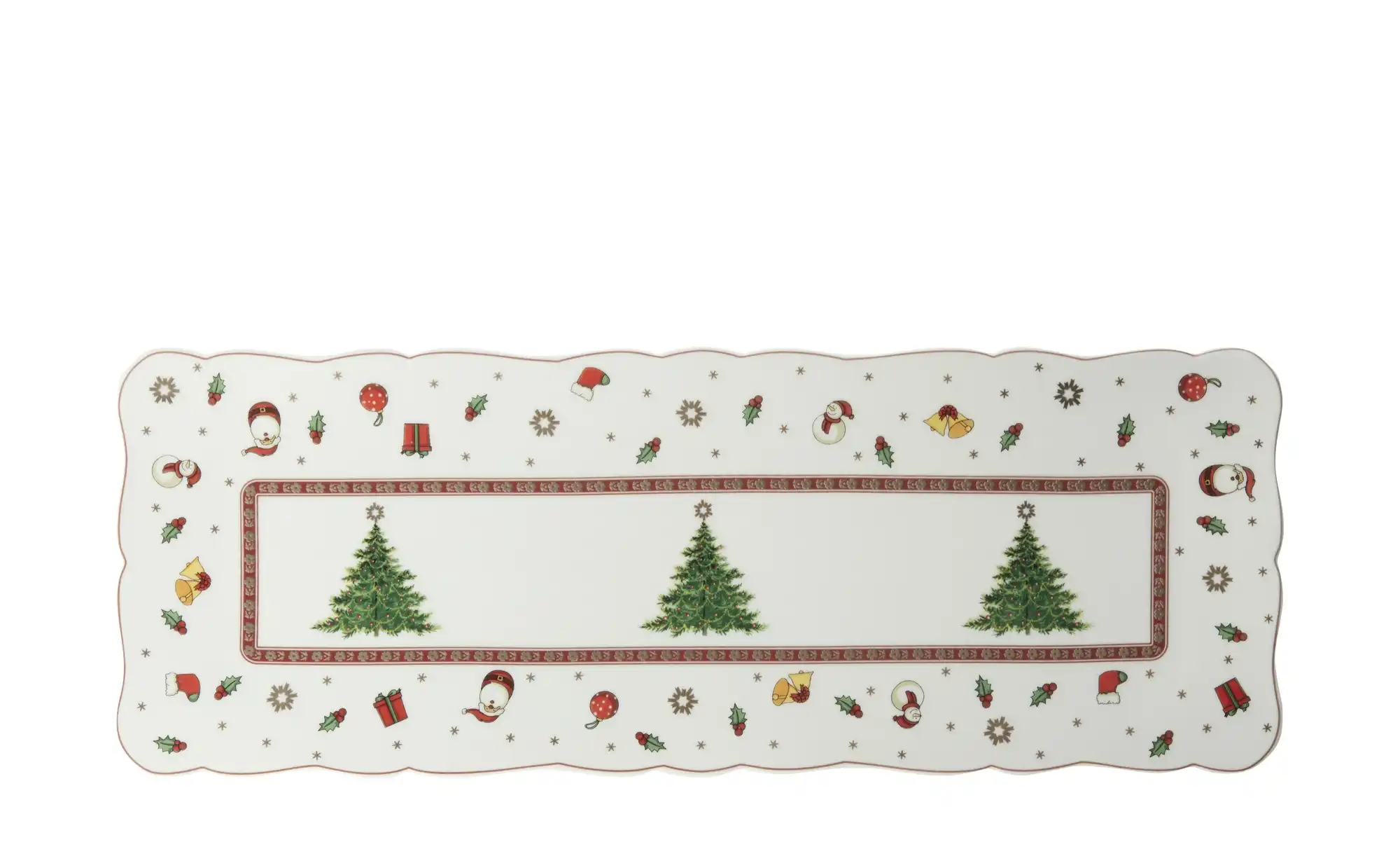 Peill Putzler Servierplatte Weihnachtsgeschirr Santa