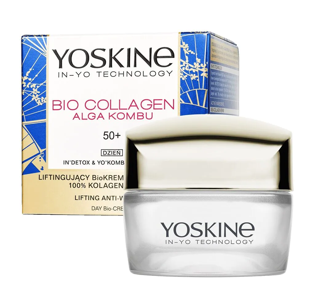 Yoskine Sea Collagen Nærende Økologisk Dagcreme med Marine Collagen 50+