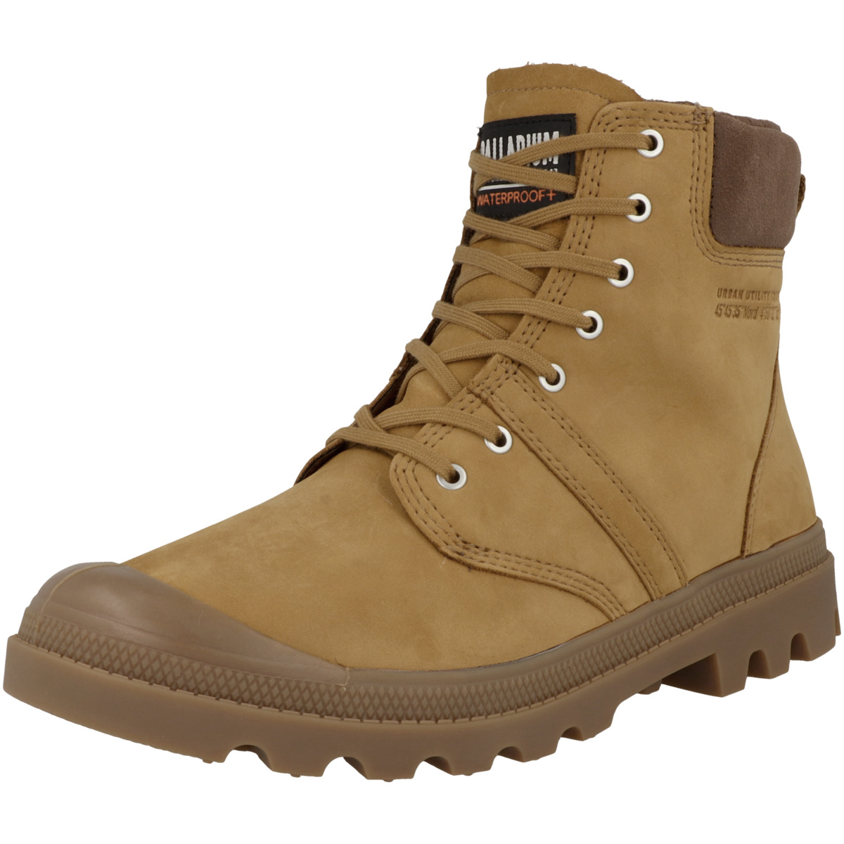 Palladium Pallabrousse Cuff Wp+ Schnürboots gelb