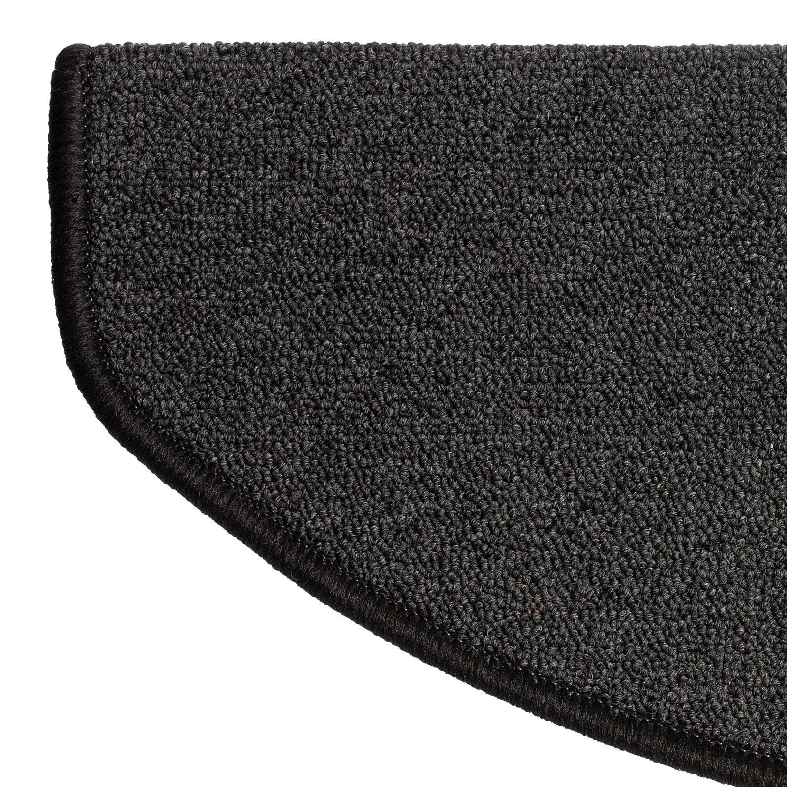 Stufenmatte Athen, Treppenmatte, viele Farben & 3 Größen, Karat, Halbrund, Höhe: 4 mm