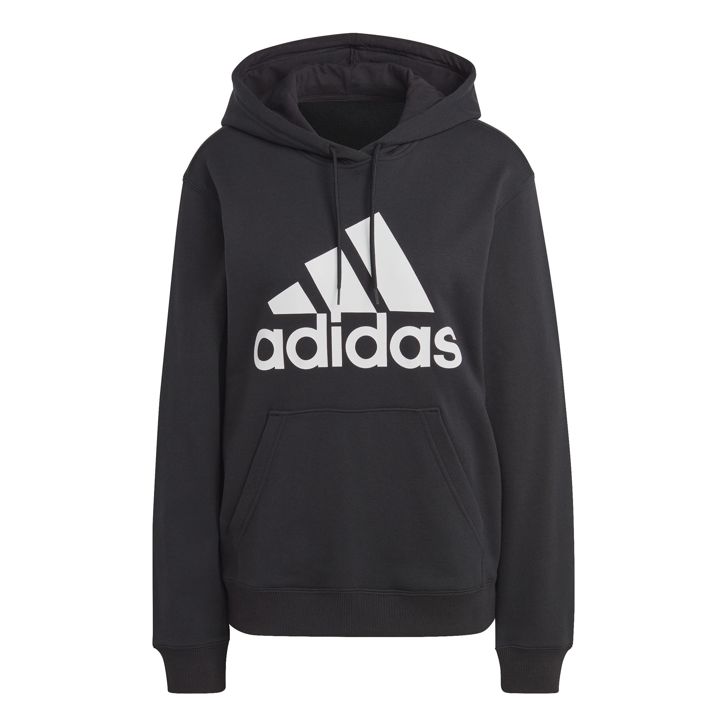 Big Logo Hoody Damen - Schwarz, Weiß