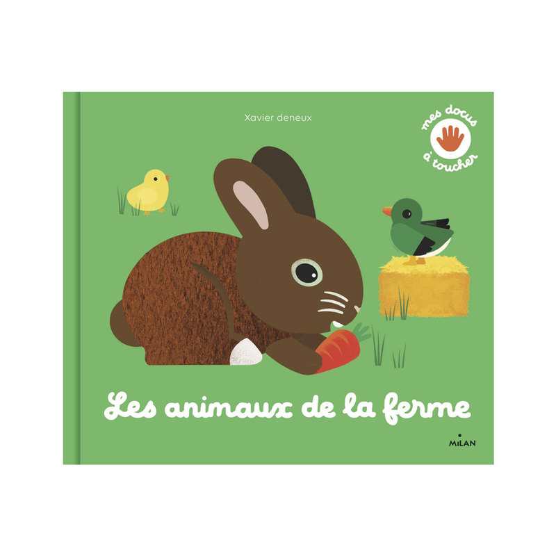 Livre Les animaux de la ferme - Milan Jeunesse