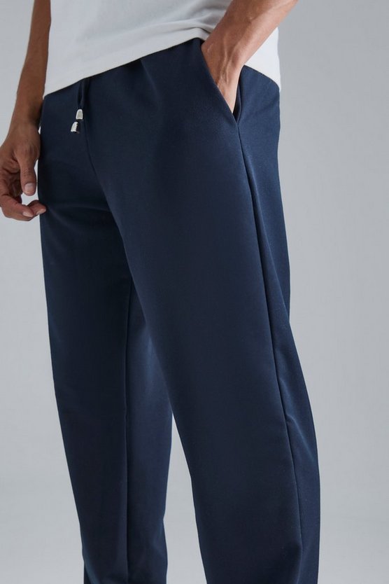 Gerade Hose mit Kordelzug
