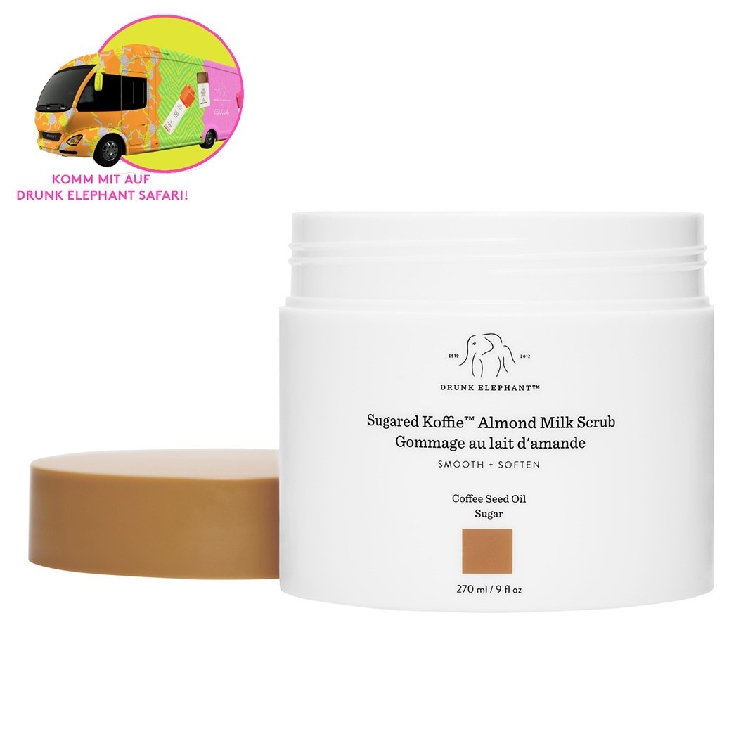 Sugared Koffie Almond Milk Scrub
