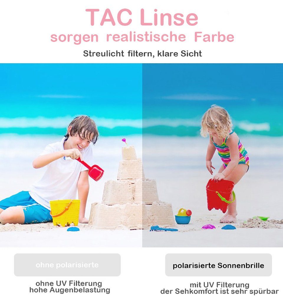 PACIEA Sonnenbrille PACIEA Sonnenbrille Kinder 0-3 Jahre mit Band 100% UV400 Schutz