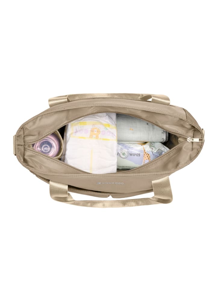 Kikkaboo Wickeltasche Brielle Clips in natur günstig kaufen onesize