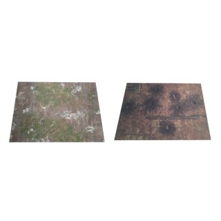 Urban Matz - Badlands and Blast Zone Doublesided 44''x60''