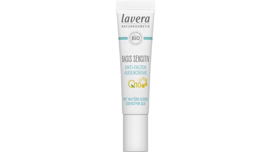 lavera BASIS SENSITIV Anti-Falten Augencreme Q10 15 ml