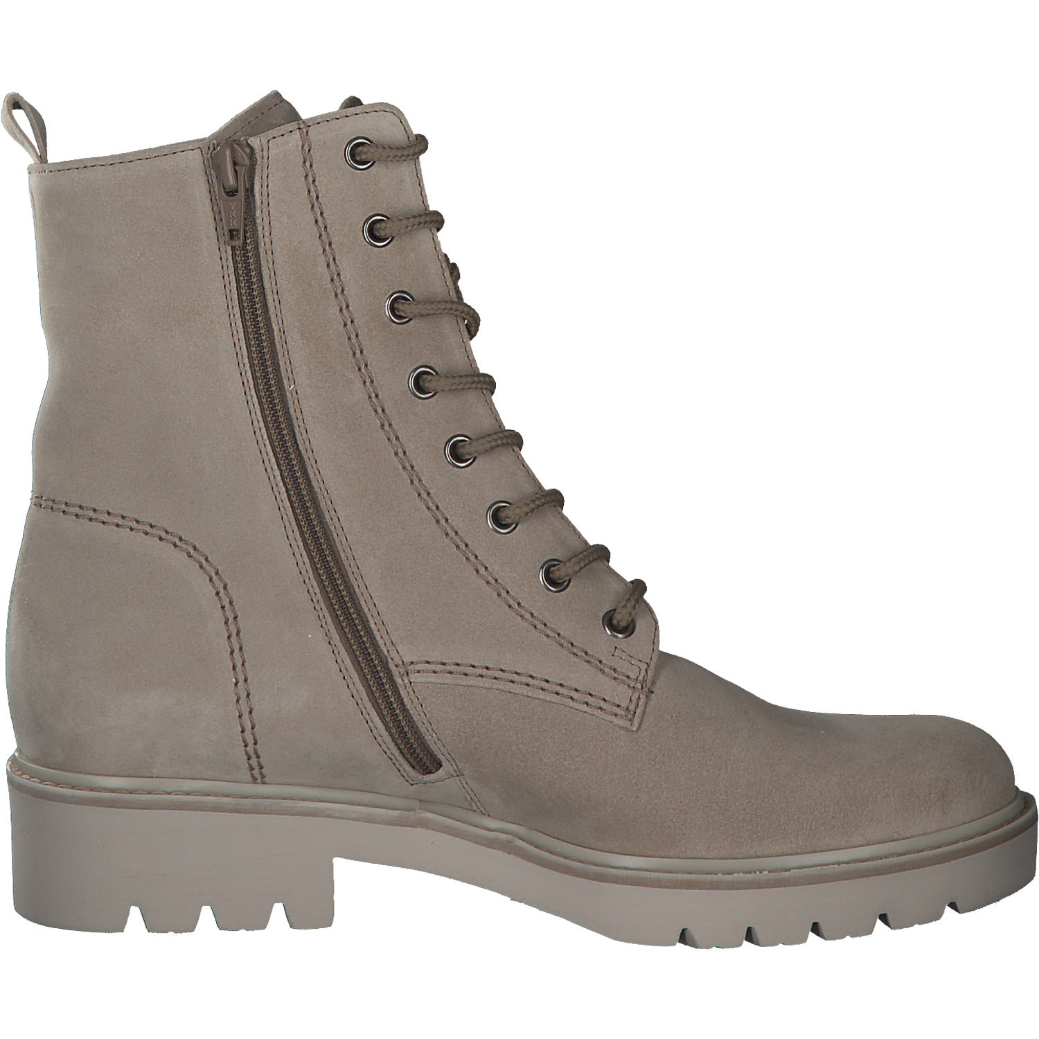 Gabor 92.736, Schnürstiefeletten, Damen, Kiesel