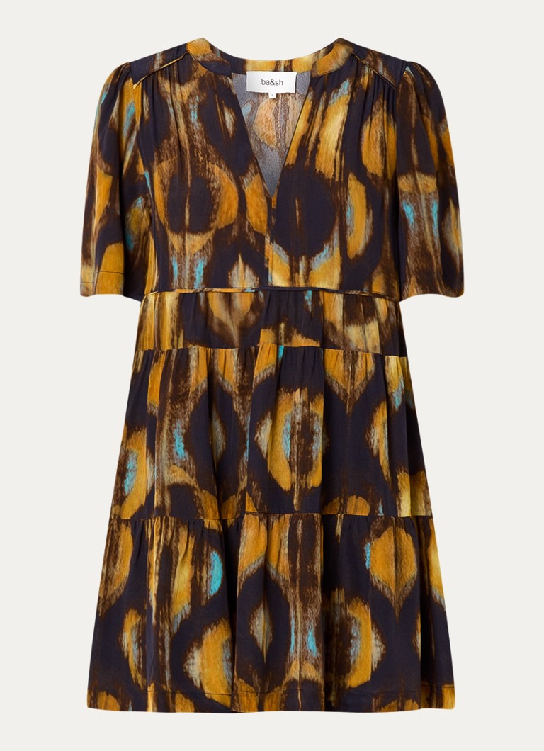 Vestido túnica corto Tibyle de ba&sh con estampado