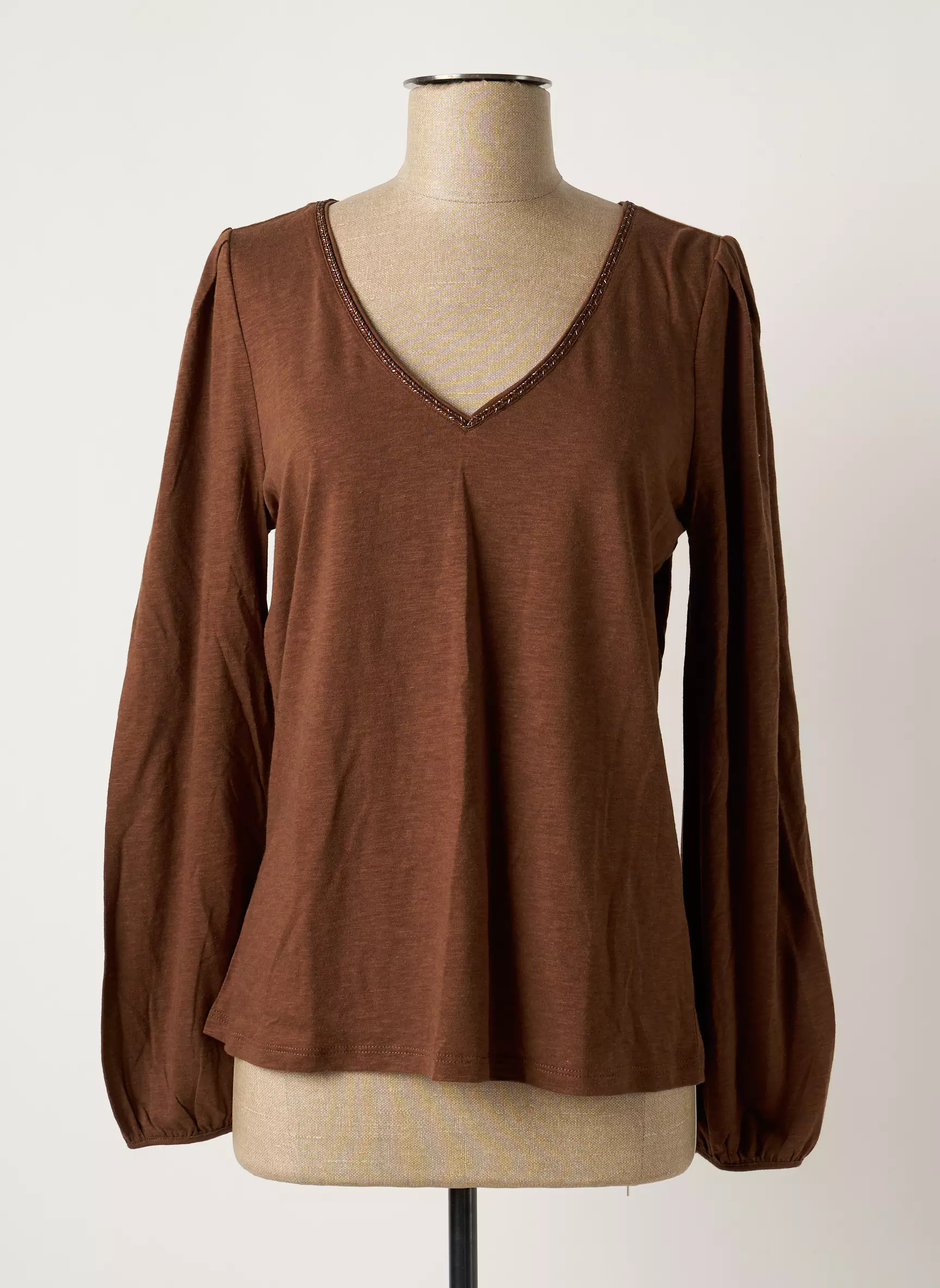 Lola Espeleta Tshirts Femme couleur marron