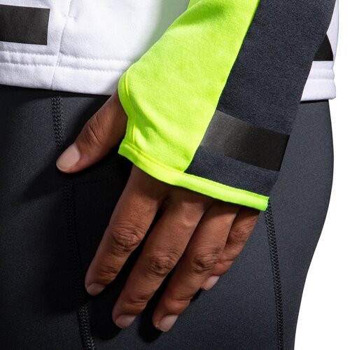 DAMEN SWEATSHIRT RUN VISIBLE THERMAL HOODIE