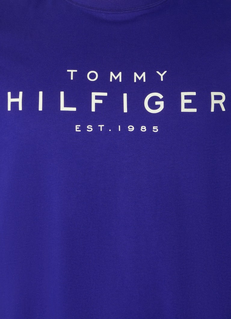 Tricou Tommy Hilfiger cu logo imprimat