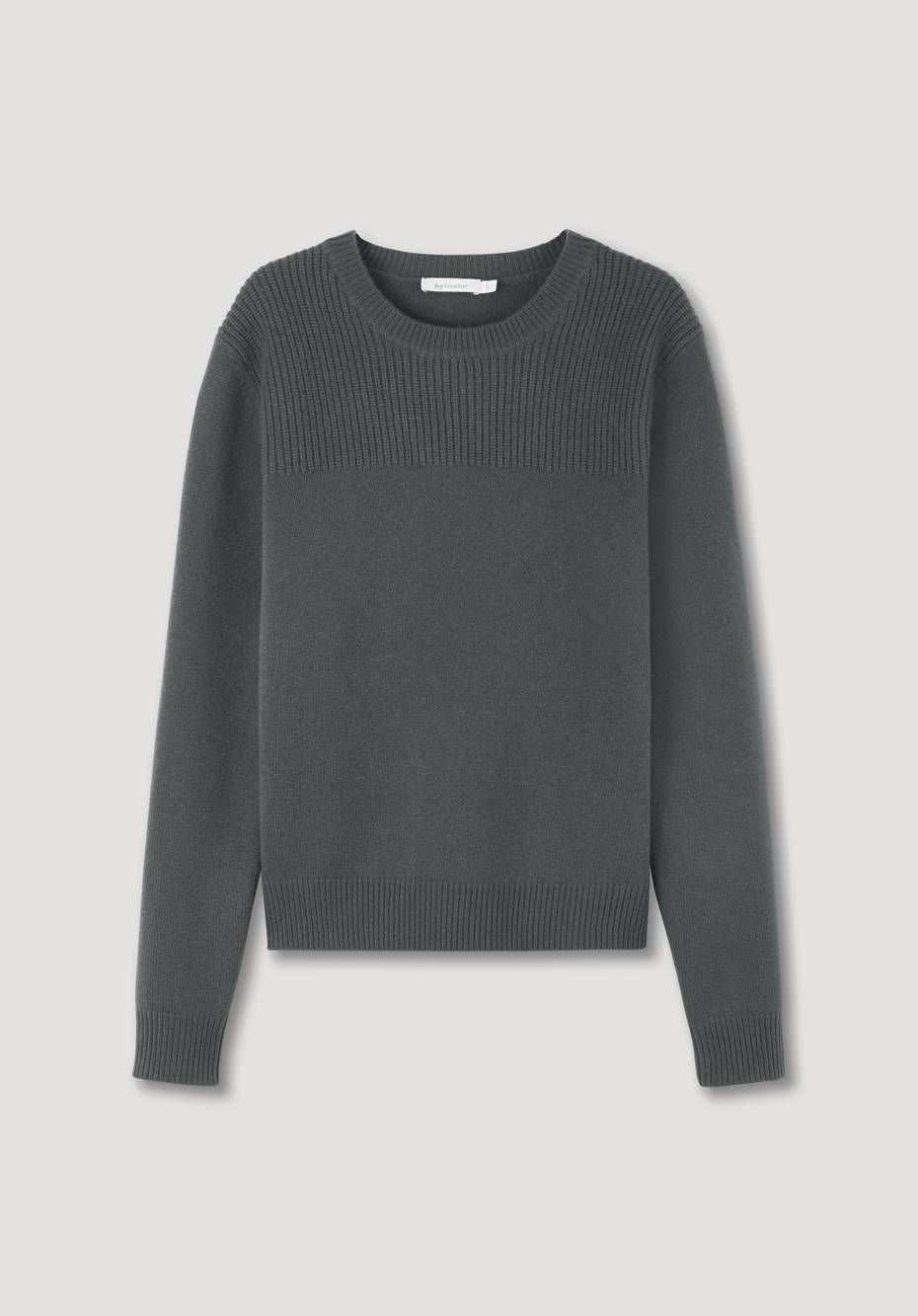 Pullover aus Bio-Merinowolle mit Kaschmir