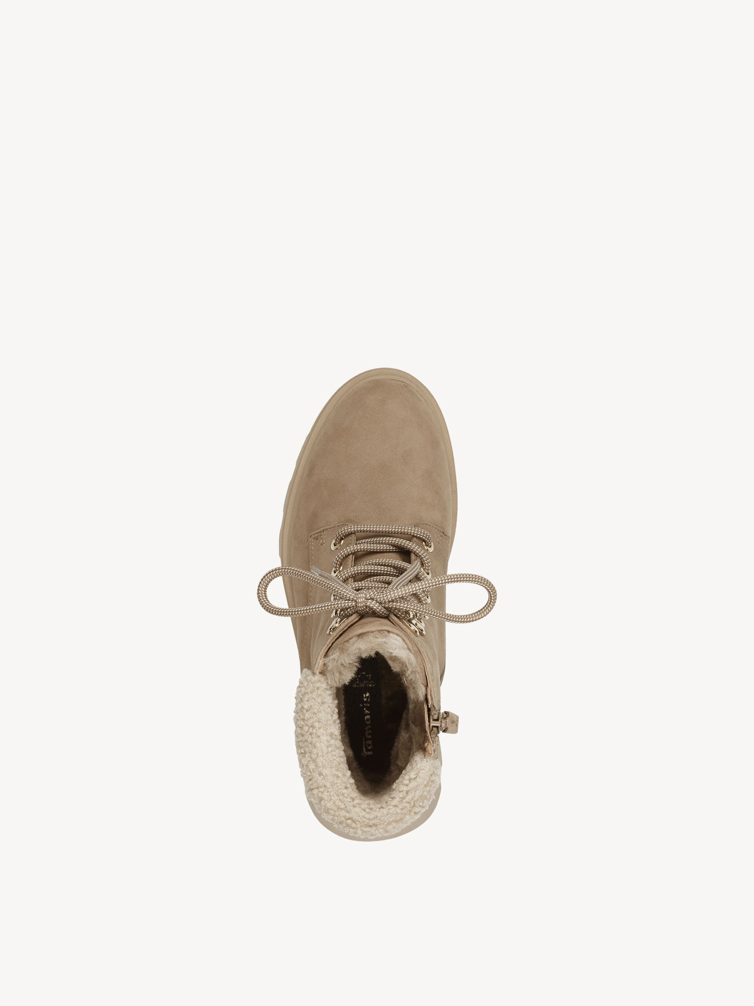 Bottine en cuir - marron doublure chaude