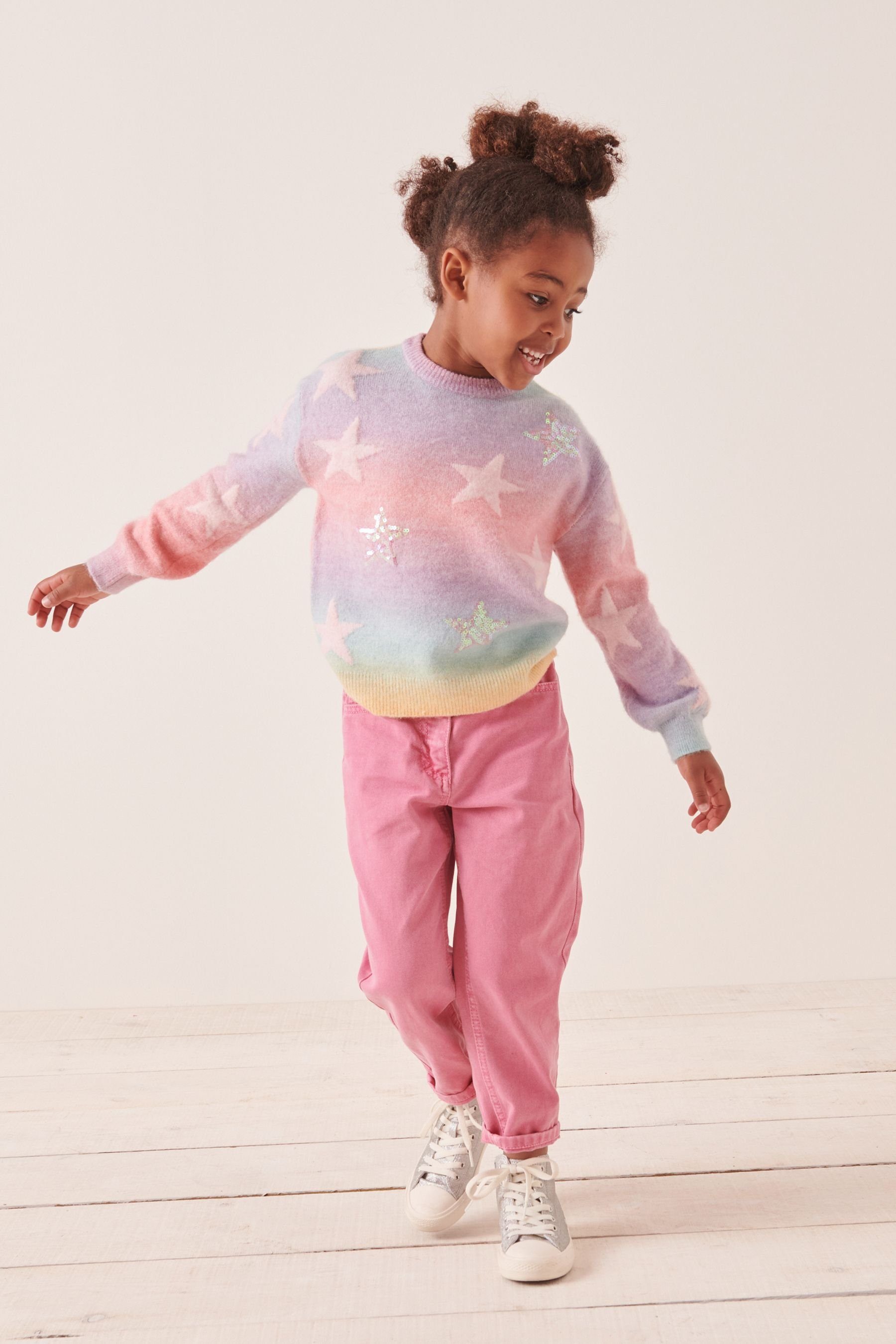 Next Rundhalspullover Strickpullover (1-tlg)