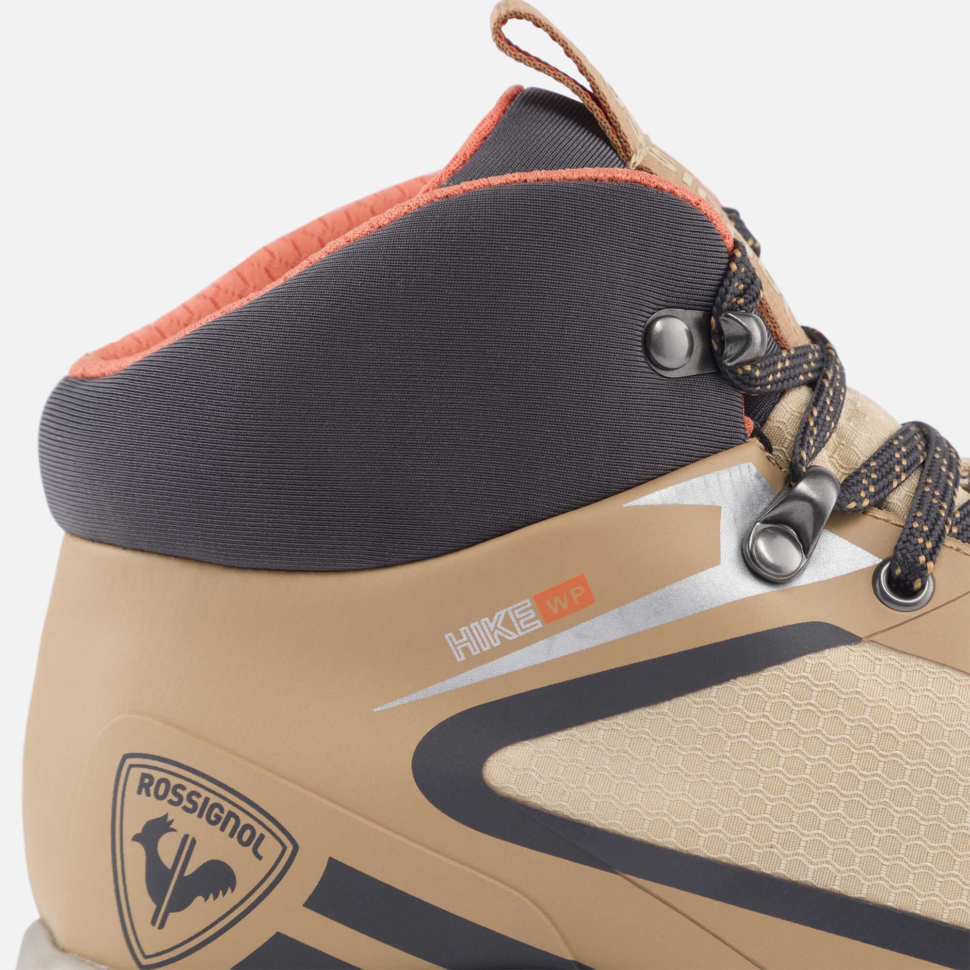 Chaussures de randonnée imperméables camel femme