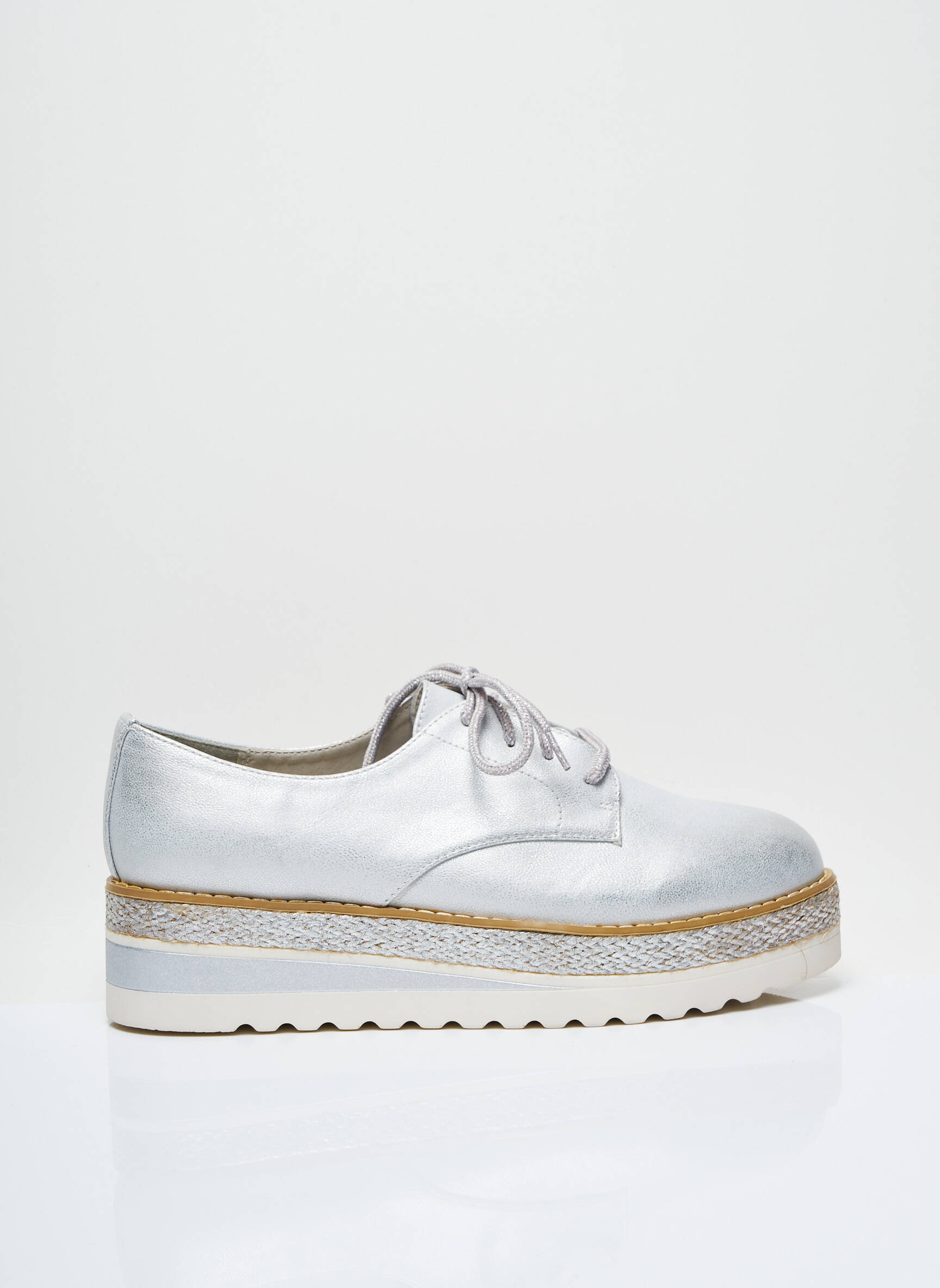 I Love Shoes Derby Femme couleur gris