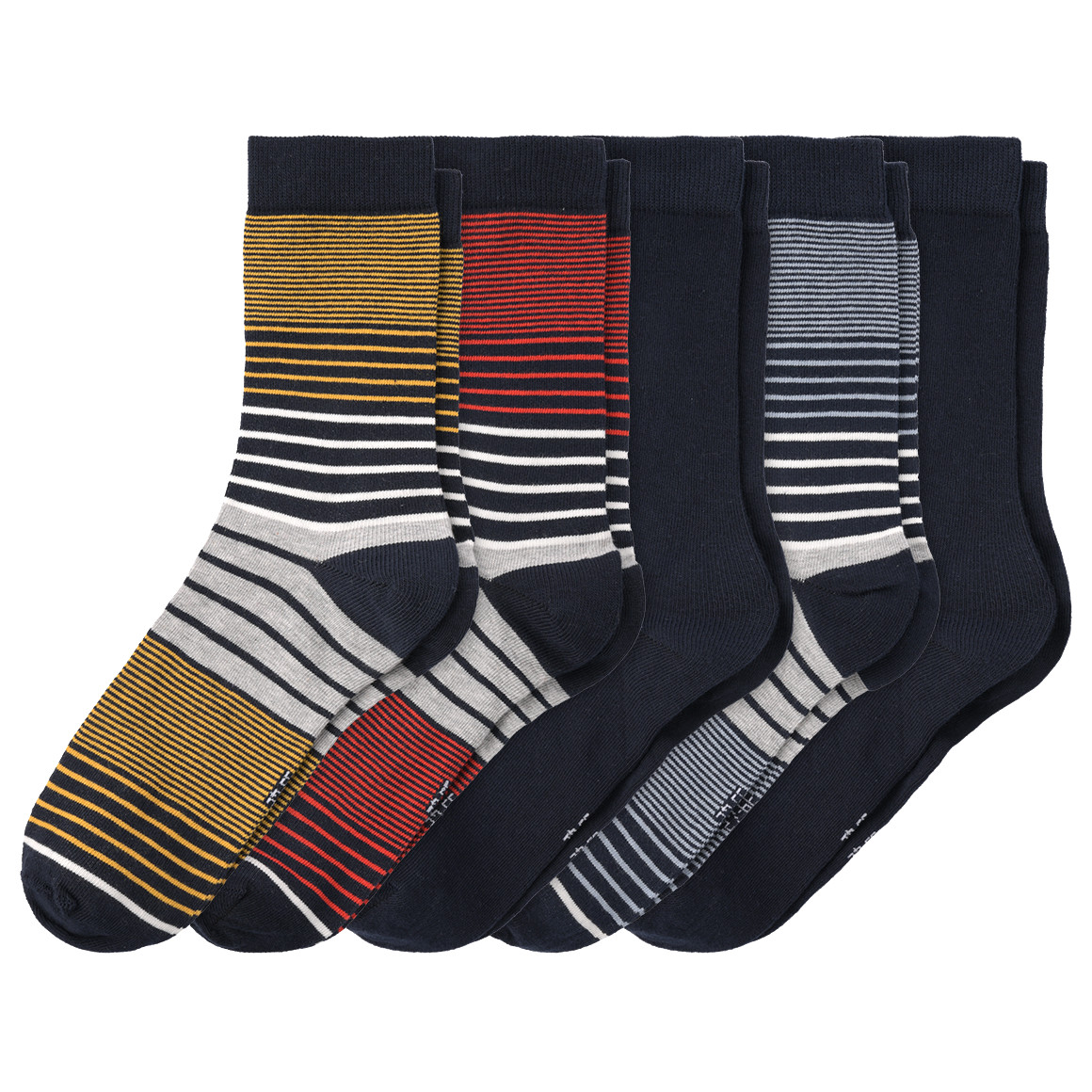 5 Paar Jungen Socken im Muster-Mix
