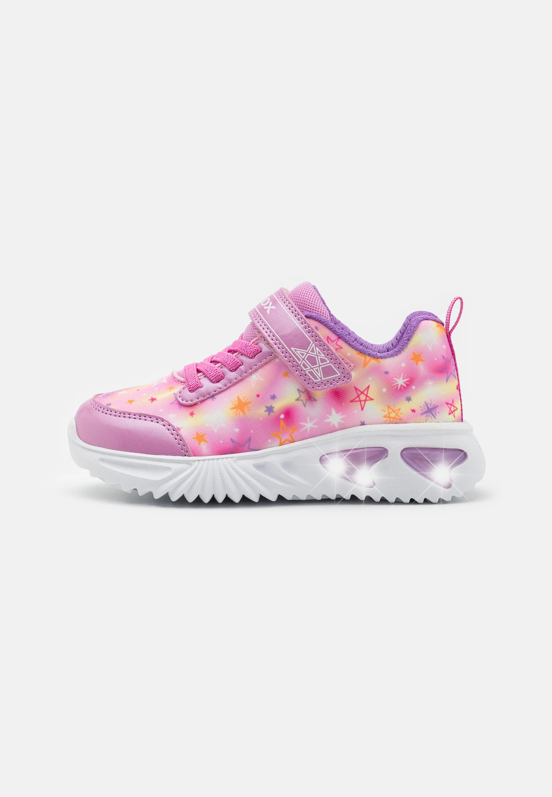 Geox ASSISTER GIRL LIGHTS - Zapatillas bajas