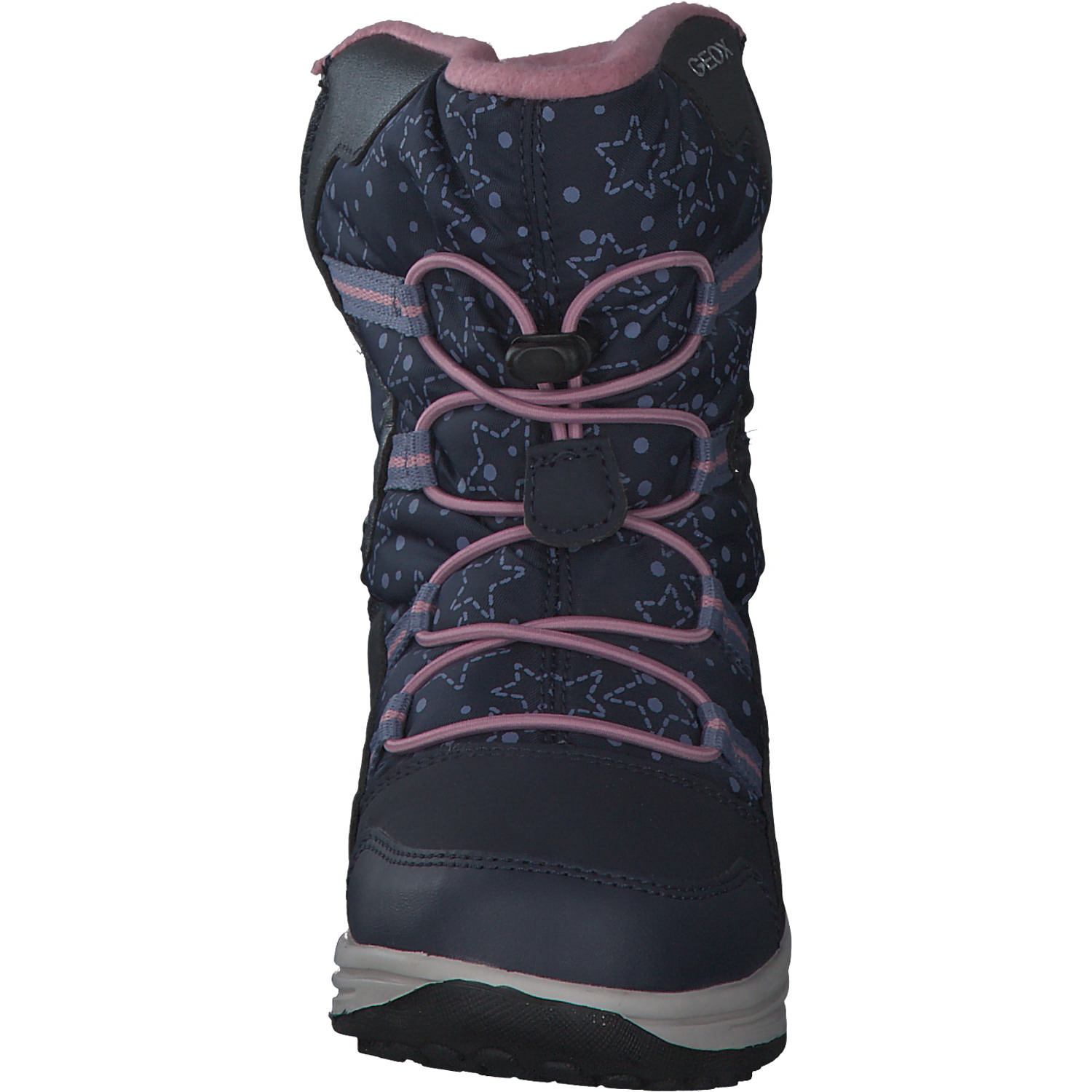 Geox J26FUA, Stiefeletten (Kinder), Kinder, NAVY/ROSE