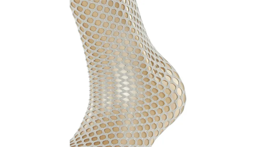 FALKE Damen Netz Söckchen Craftcore grau