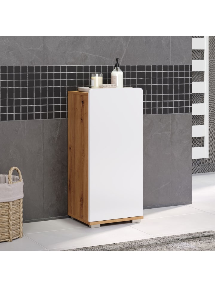 ebuy24 Badschrank Ciara Eiche Dekor 37 x 31 cm günstig kaufen onesize