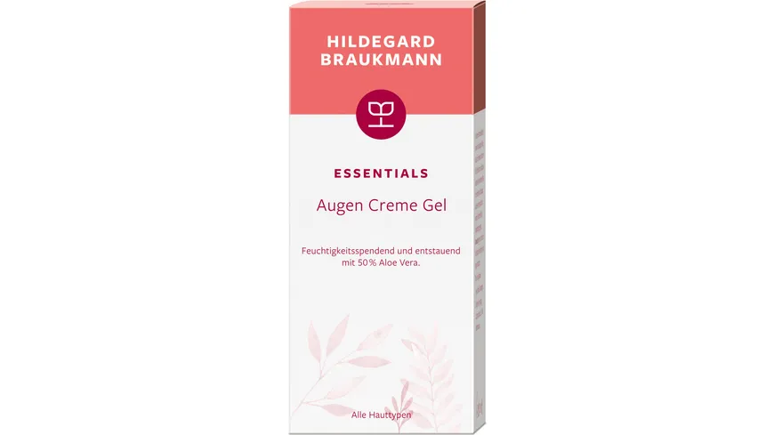 HILDEGARD BRAUKMANN ESSENTIALS Augen Creme Gel 30 ml