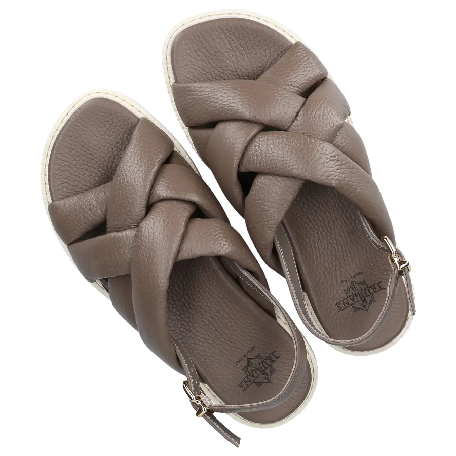 Truman's - Sandalen 9586 Nappaleder - grau