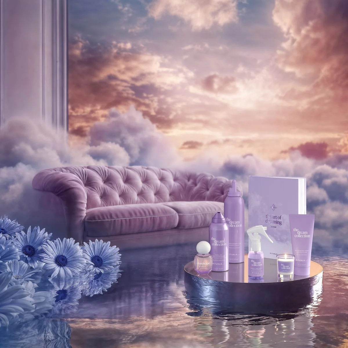 The Art of Dreaming -kylpy- ja vartalolahjasetti - Kasvojen ja vartalon lahjasetit