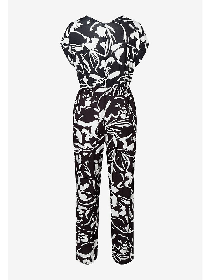 More & More Jumpsuit in Schwarz/ Weiß günstig kaufen