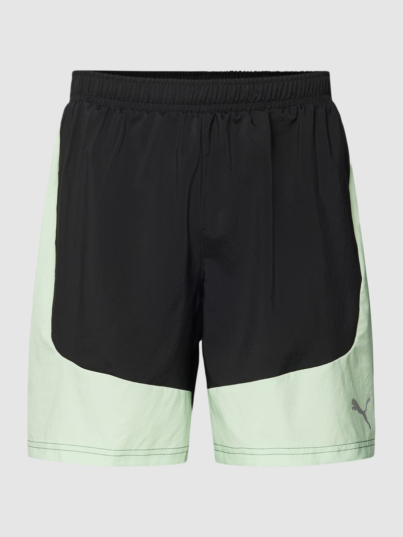 Shorts mit elastischem Bund in mint